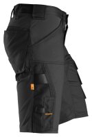 6143 Pantaloncini elasticizzati Snickers AllroundWork - 0404 nero - 056 (taglia standard)