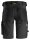 6143 Pantaloncini elasticizzati Snickers AllroundWork - 0404 nero - 056 (taglia standard)