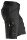 6143 Pantaloncini elasticizzati Snickers AllroundWork - 0404 nero - 056 (taglia standard)