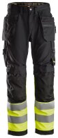 6233 Pantaloni Snickers AllroundWork HV + HP CL1 - 0466...