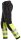 6233 Pantaloni Snickers AllroundWork HV + HP CL1 - 0466 nero-giallo - 056 (taglia standard)