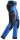 6341 Pantalon stretch Snickers AllroundWork - 5604 bleu-noir - 100 (taille courte : longueur de jambe -6 cm)
