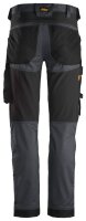 6341 Pantalon Snickers AllroundWork Stretch - 5804 gris acier-noir - 062 (taille standard)