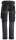 6341 Pantalon Snickers AllroundWork Stretch - 5804 gris acier-noir - 062 (taille standard)
