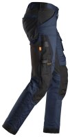6341 Pantalon Snickers AllroundWork Stretch - 9504 bleu marine-noir - 196 (taille extra-courte : longueur de jambe -12 cm)