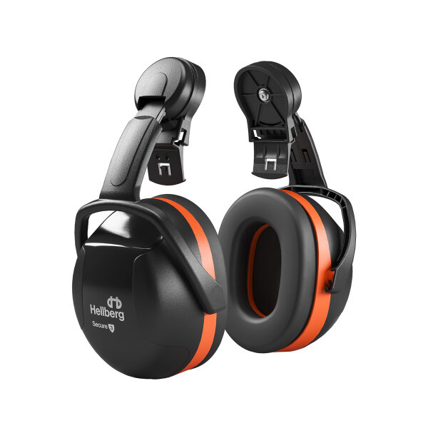 Protezione acustica SECURE 3C - Fissaggio su berretto/casco (Hellberg 42003-001)
