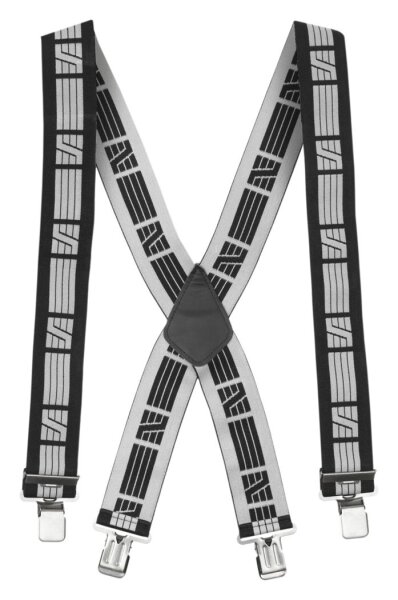 9050 Bretelles &eacute;lastiques - 0418 noir-gris