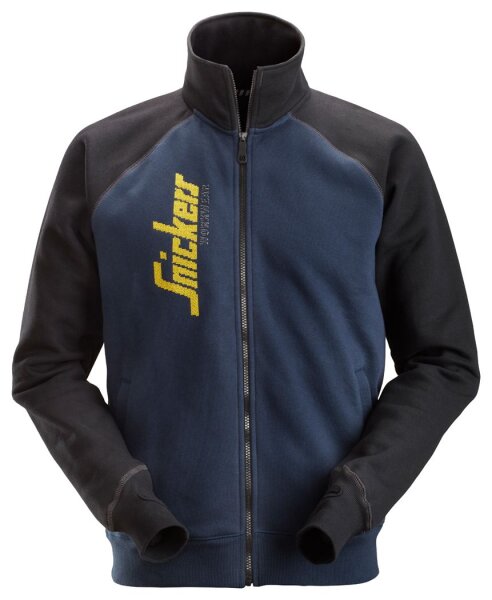 2887 Snickers Logo Zipper Jacket