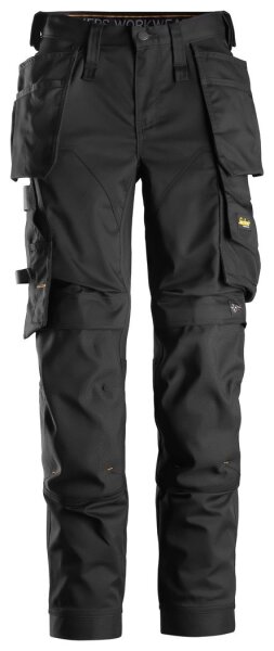 6247 Snickers AllroundWork pour femmes, pantalon de travail stretch avec poches holster, coupe slim