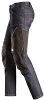 6956 Snickers FlexiWork, pantalon de travail en denim, coupe slim