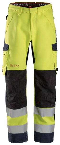 6563 Pantalon Snickers ProtecWork WP Shell, classe 2, coupe regular