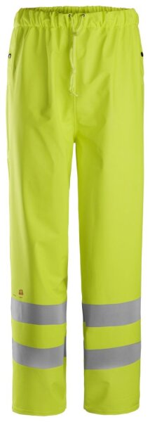 8267 Pantaloni antipioggia Snickers ProtecWork in PU, classe 2