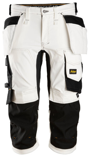 6142 Snickers AllroundWork Stretch Pirate Pants with Holster Pockets, Slim Fit
