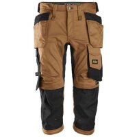 6142 Snickers AllroundWork Stretch Pirate Pants with Holster Pockets, Slim Fit
