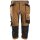 6142 Snickers AllroundWork Stretch Pirate Pants with Holster Pockets, Slim Fit