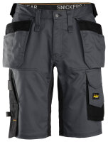6151 Snickers AllroundWork Stretch Shorts with Holster Pockets, Loose Fit