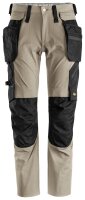 6208 Pantaloni da lavoro Snickers LiteWork, tasche a fondina rimovibili, vestibilit&agrave; slim