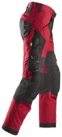 6903 Pantaloni da lavoro Snickers FlexiWork - 1604 rosso ciliegia-nero - 096 (taglia corta: lunghezza gamba -6 cm)