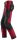 6903 Pantaloni da lavoro Snickers FlexiWork - 1604 rosso ciliegia-nero - 096 (taglia corta: lunghezza gamba -6 cm)