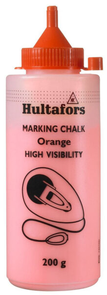 Polvere per corda di tracciamento HULTAFORS HIGH VIZ ORANGE 200 (652833)