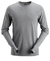 2427 T-shirt &agrave; manches longues en laine Snickers...