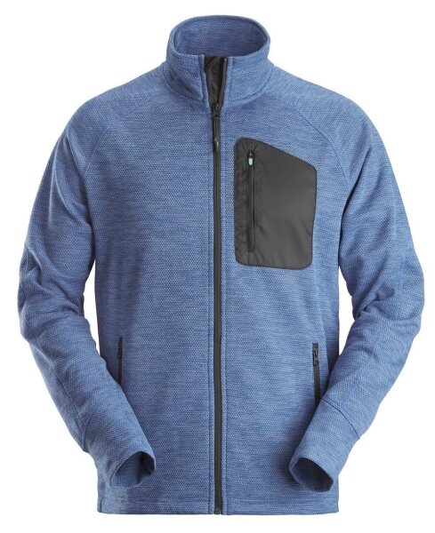 8042 Snickers FlexiWork, veste polaire - 5604 bleu-noir - L - Promotion vestes dhiver