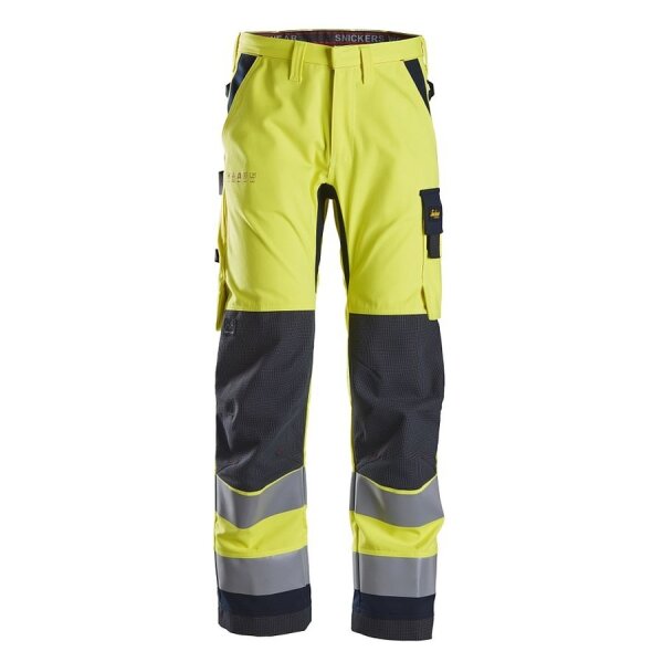 6360 Pantaloni da lavoro Snickers ProtecWork High-Vis Cl. 2, Regular Fit