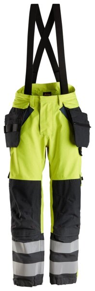 6568 Pantaloni Snickers ProtecWork  Gore-Tex Alta Visibilit&agrave; Classe 2, Regular Fit
