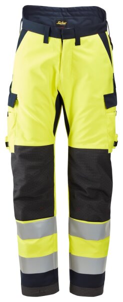 6663 Snickers ProtecWork  Pantaloni invernali High-Vis Cl. 2, Regular Fit