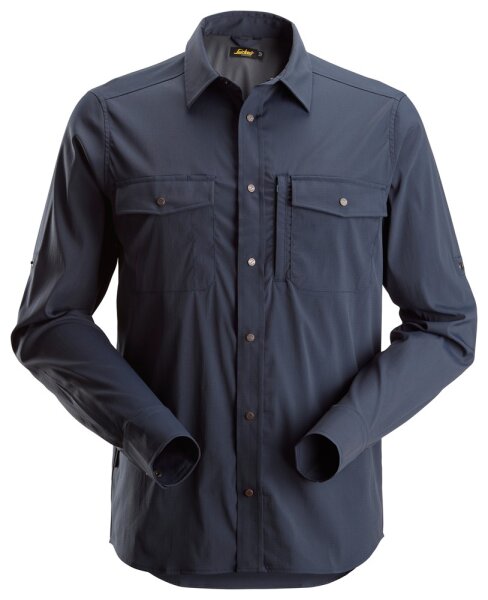 8521 Chemise Snickers LiteWork &agrave; manches longues