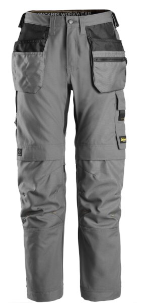 6224 Pantalon de travail Snickers AllroundWork Canvas+ avec poches holster, coupe classique