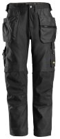 6224 Pantalon de travail Snickers AllroundWork Canvas+ avec poches holster, coupe classique