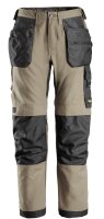 6224 Pantalon de travail Snickers AllroundWork Canvas+ avec poches holster, coupe classique