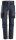 6803 Snickers AllroundWork, pantaloni da lavoro elasticizzati senza tasche sulle ginocchia, Slim Fit