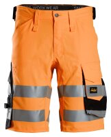6136 Pantaloncini elasticizzati Snickers HighVis CL1,...