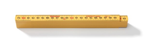 HULTAFORS Folding Ruler, Glass Fiber G559-2-10 GU Contact Ruler