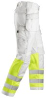 3234 Pantalon de peintre haute visibilit&eacute; Snickers, classe 1, coupe ample