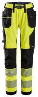 6943 Snickers High-Vis Pants Stretch HT Cl 2, Regular Fit