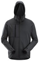 8058 Felpa con cappuccio Snickers AllroundWork in pile con cerniera