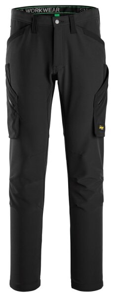 6873 Pantalon stretch Snickers FlexiWork sans poches aux genoux, coupe classique
