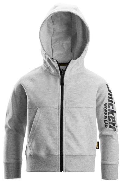 7512 Sweat &agrave; capuche zipp&eacute; Snickers Junior avec logo