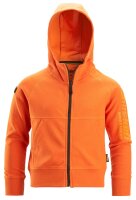 7512 Sweat &agrave; capuche zipp&eacute; Snickers Junior avec logo