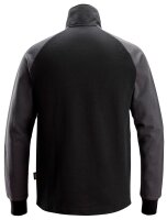 2841 Sweat-shirt Snickers bicolore avec demi-fermeture...