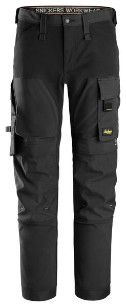 6375 Pantaloni Snickers AllroundWork elasticizzati in 4 direzioni, Regular Fit