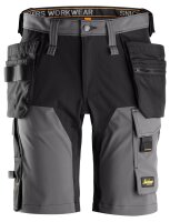 6175 Snickers AllroundWork 4-way stretch shorts with holster pockets, Regular Fit