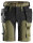 6175 Snickers AllroundWork 4-way stretch shorts with holster pockets, Regular Fit
