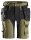 6175 Snickers AllroundWork 4-way stretch shorts with holster pockets, Regular Fit