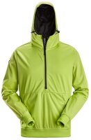 8400 Snickers FlexiWork Windblocker Stretch Hoodie with Half-Zip