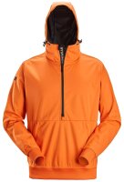 8400 Snickers FlexiWork Windblocker Stretch Hoodie with Half-Zip