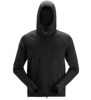 8405 Snickers FlexiWork Midlayer Hooded Jacket with Full-Length Zipper